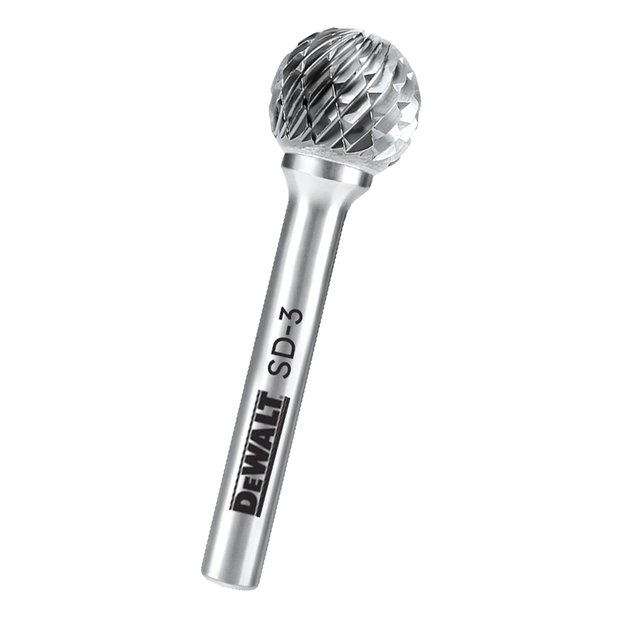 DeWalt Carbide Burr — SD-3, Double-Cut, C10 Tungsten Carbide, Model# DXCBTJSD3